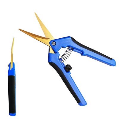 Gartenschere gebogen – Titanbeschichtet & ergonomisch