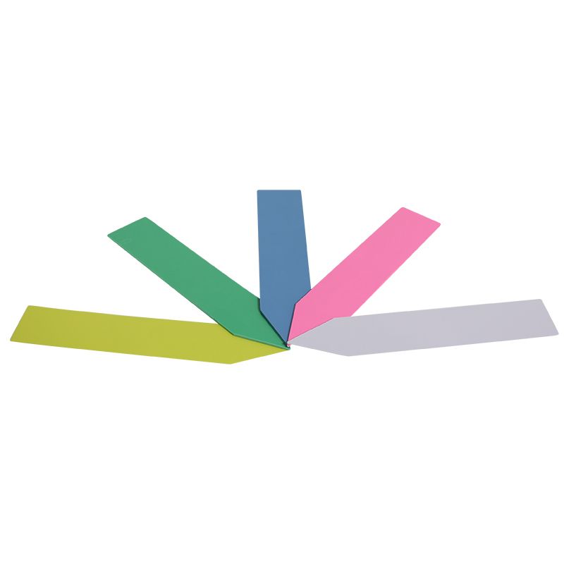 100 Pflanzenetiketten bunt, wetterfest & beschriftbar