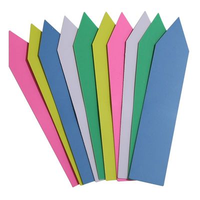 100 Pflanzenetiketten bunt, wetterfest & beschriftbar