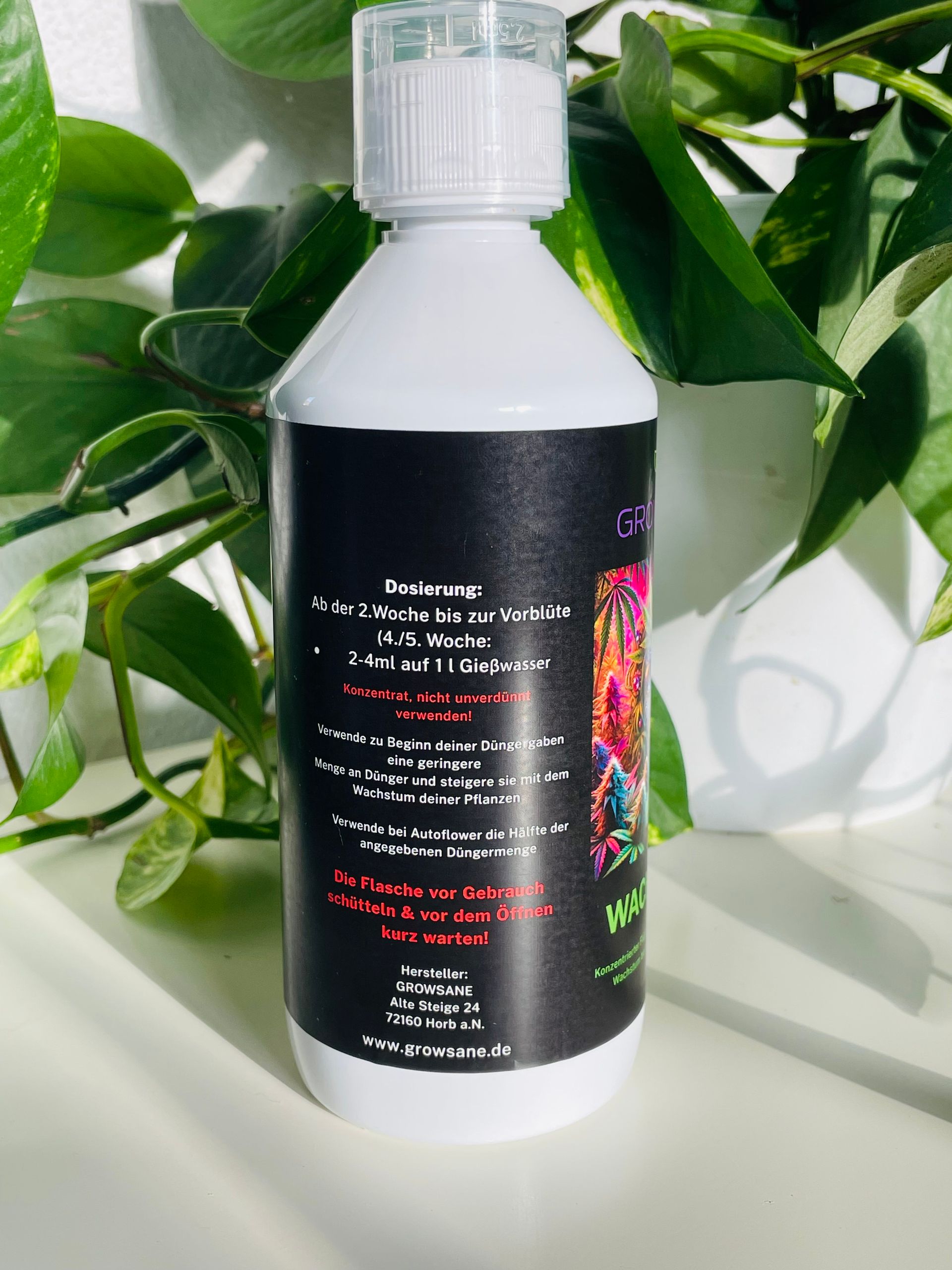 Growsane Wachstumsdünger 500 ml – für starkes, gesundes Pflanzenwachstum