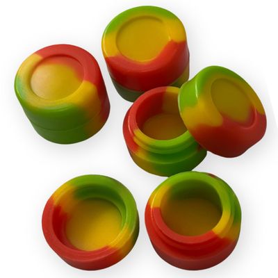 GROWSANE Silikon-Behälter 5 ml – antihaft & dicht Silikon-Behälter 5 ml, rund, farbig – antihaft und dicht