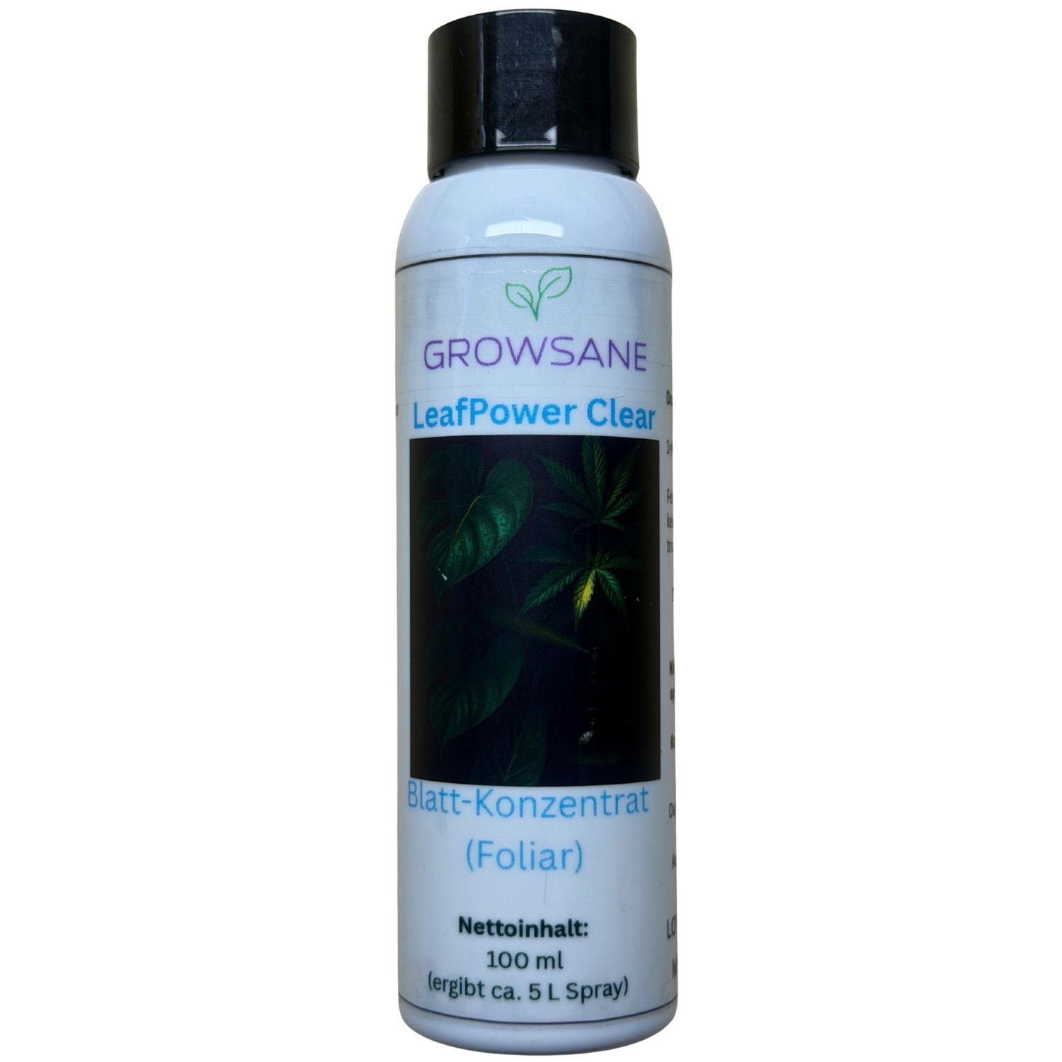 Growsane LeafPower Clear – kristallklares Foliar-Konzentrat 100 ml