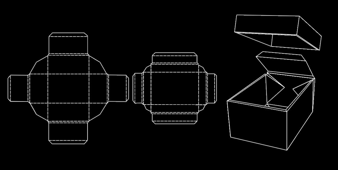 Coffret fond+couvercle