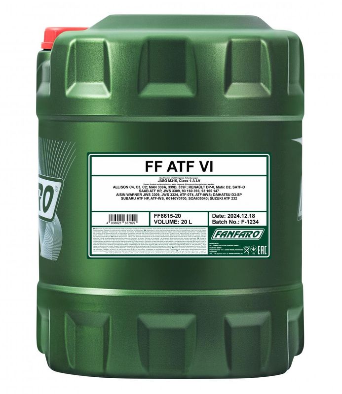 FANFARO ATF DEXRON VI