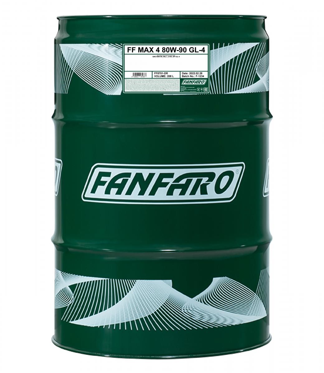 FANFARO MAX 4 80W-90 GL-4 PERÄÖLJY