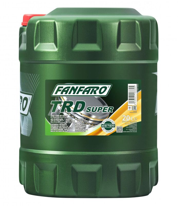 FANFARO TRD SUPER SHPD 15W-40 20 LITRAA