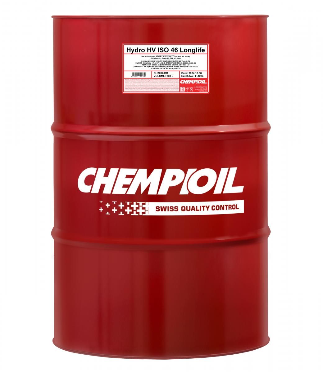 CHEMPIOIL HYDRO HV ISO 46 HYDRAULIIKKAÖLJY 