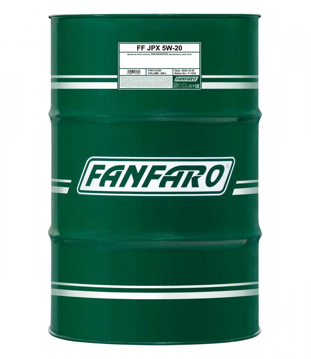 FANFARO JPX 5W-20 208L