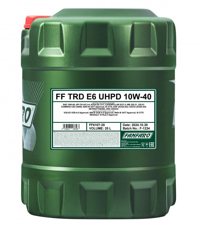 FANFARO VSX 5W-40 A3/B4 20 LITRAA