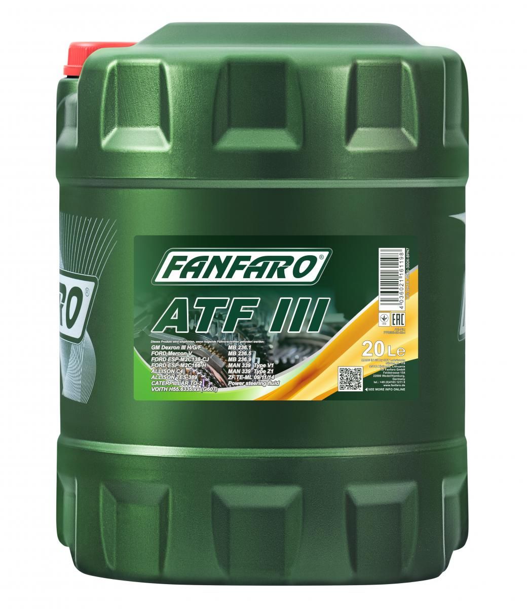 FANFARO ATF DEXRON III