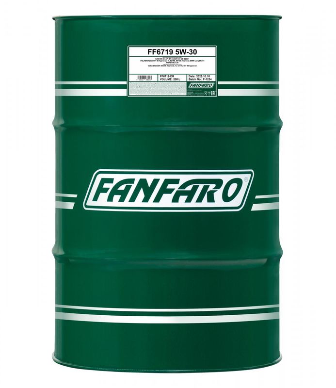 FANFARO 5W-30 OEM 504 507 208L 5W-30 504 507