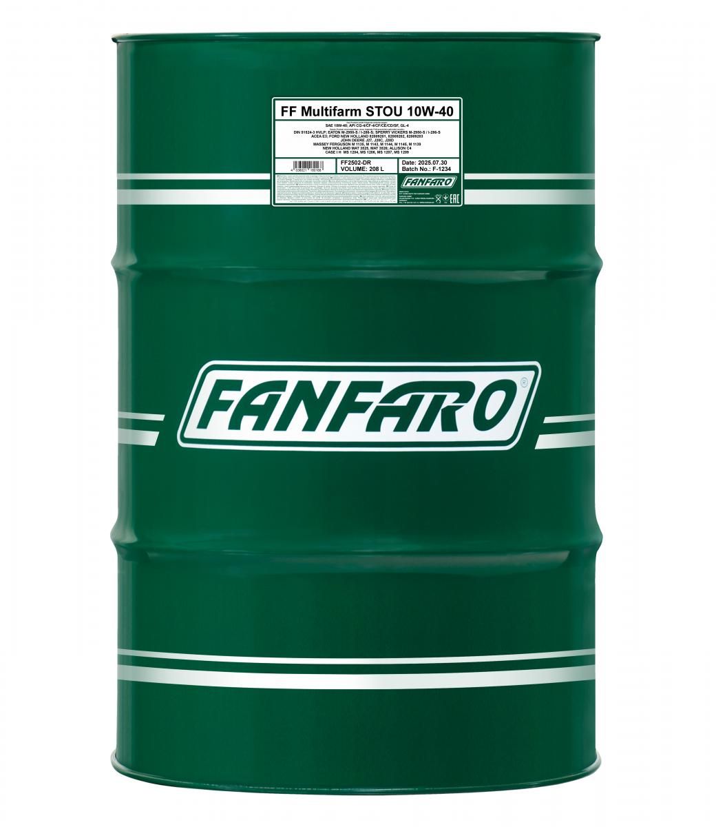 FANFARO MULTIFARM STOU SAE 10W-40 208L