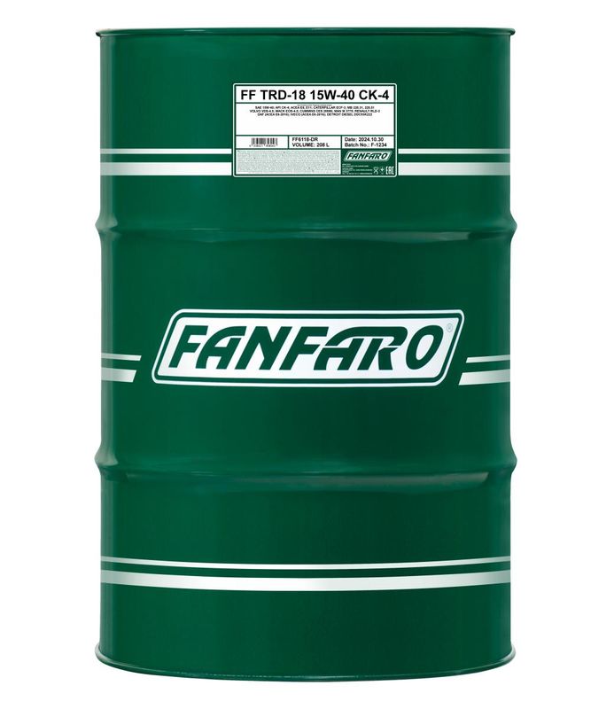 FANFARO TRD-18 15W-40 CK-4