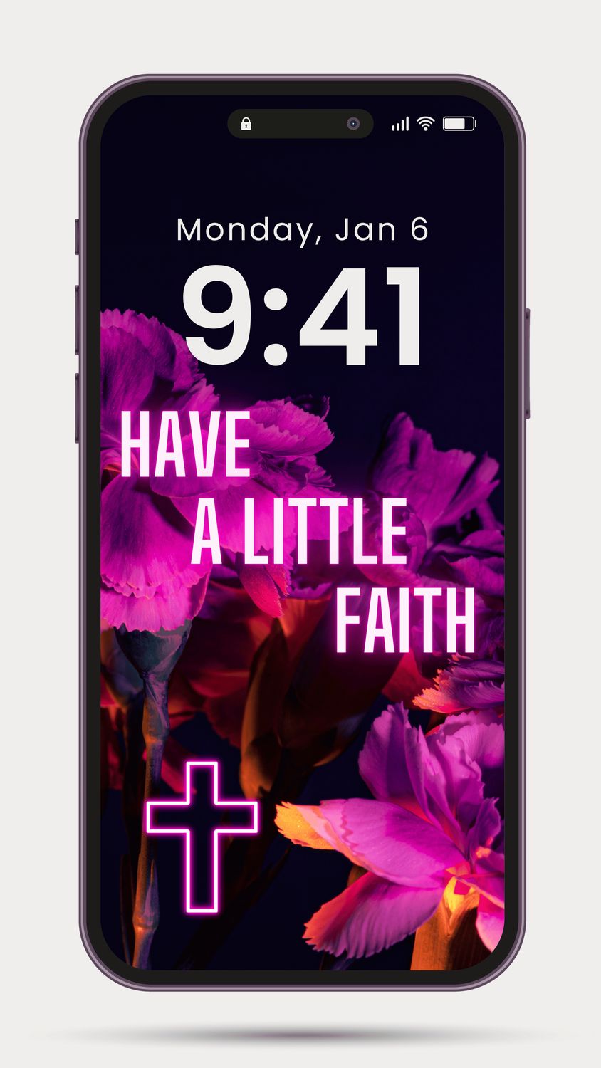 Have A Little Faith Phone Wallpaper