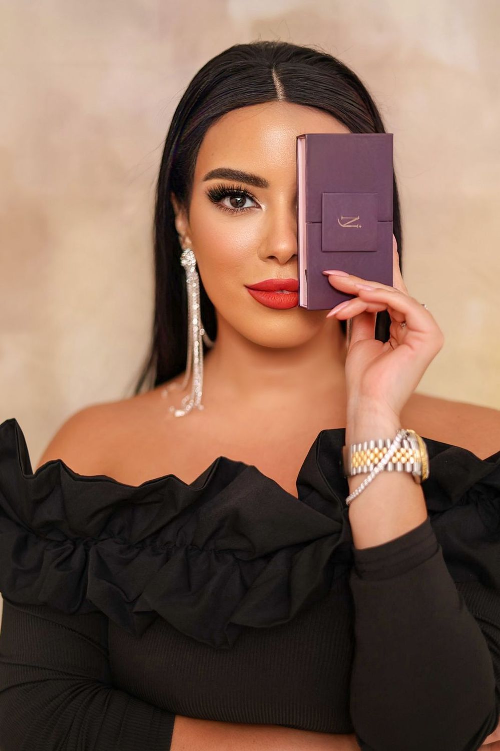 Noor&#39;s Cashmere Silk Easy Fans Black Lashes
