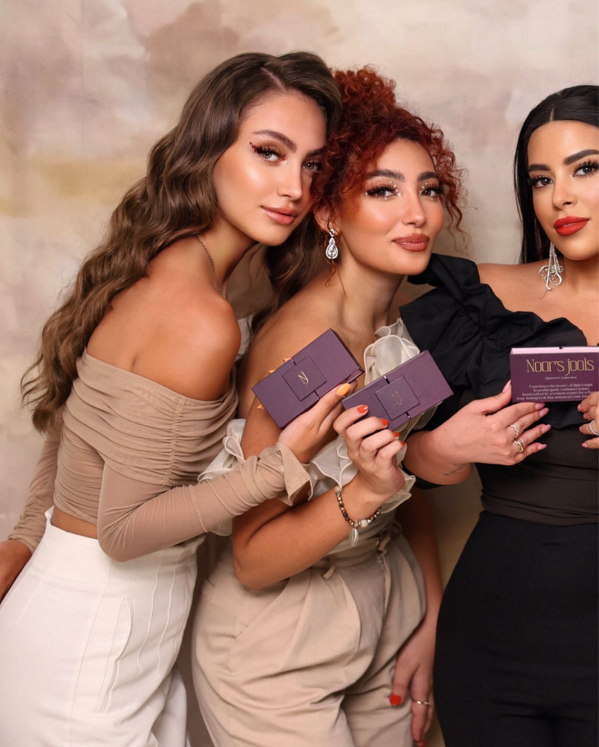 Noor&#39;s Cashmere Silk Classic Brown Lashes