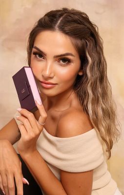 Noors Cashmere Brown Premade Spikes Fans