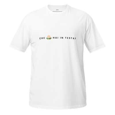 Unisex Short Sleeve T-Shirt "What's on your mind?" (Cabbage version)