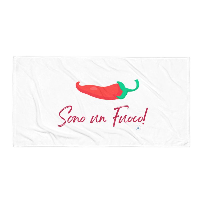 Towel "I'm on Fire!"