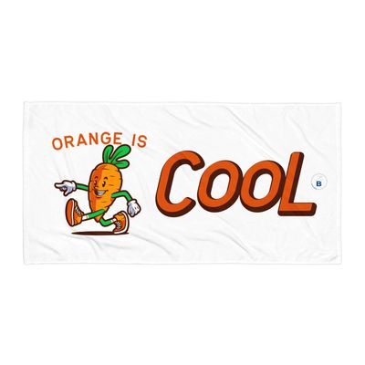 Towel "Orange is cool"