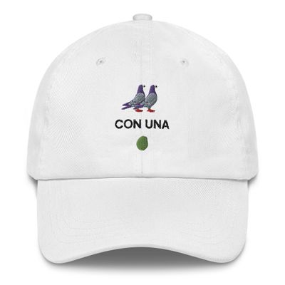 "Two birds with one stone" cap