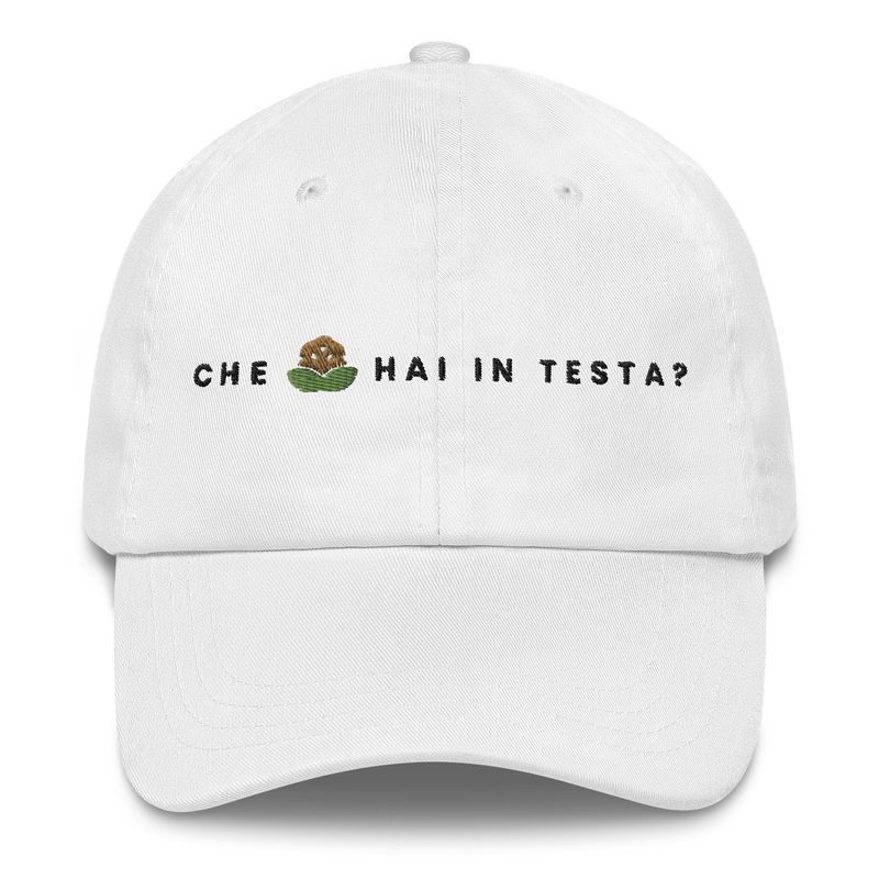 "What the hell is on your mind" cap