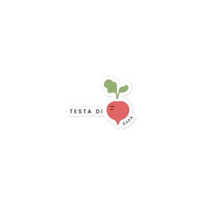 "Turnip Head" Sticker