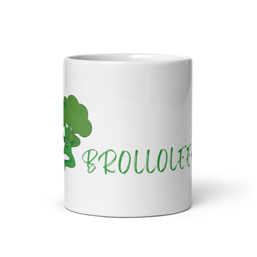 Glossy white mug "BroccoLee"