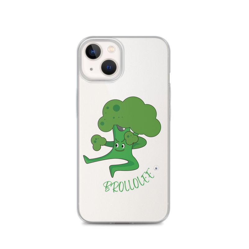 Cover iPhone® trasparente "Broccolee"