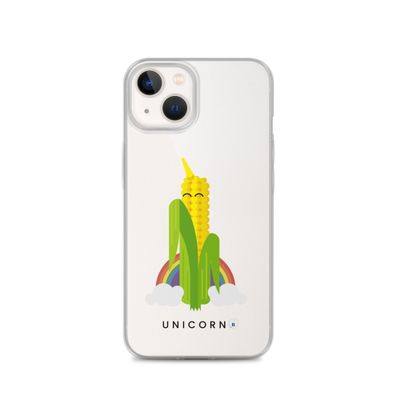Cover iPhone® trasparente "Unicorn"