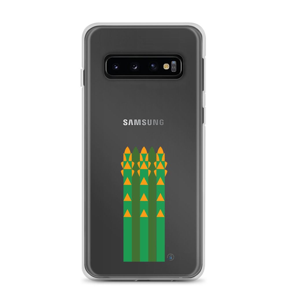 Cover Samsung® trasparente "Asparagi voilà"