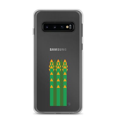 Cover Samsung® trasparente "Asparagi voilà"