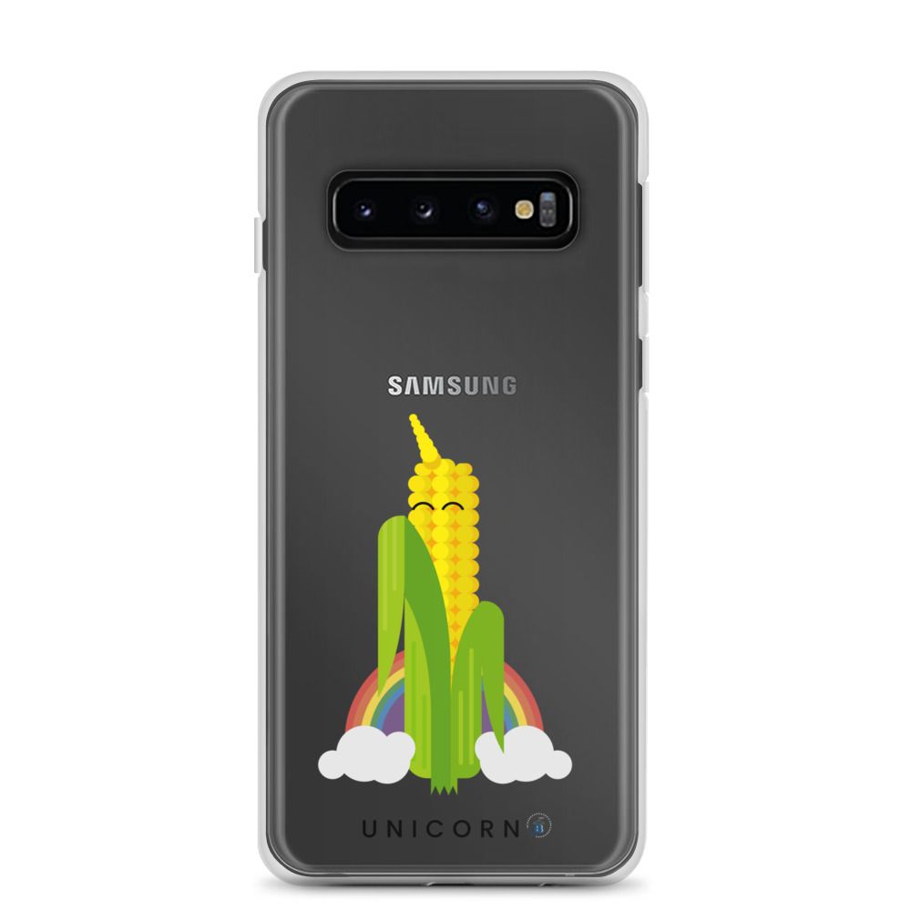 Cover Samsung® trasparente "Unicorn"