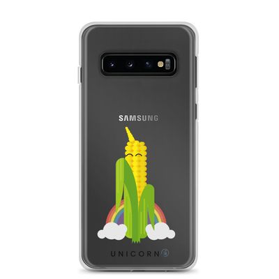 Cover Samsung® trasparente "Unicorn"