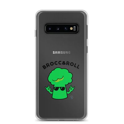 Cover Samsung® trasparente "Brocc&Roll"