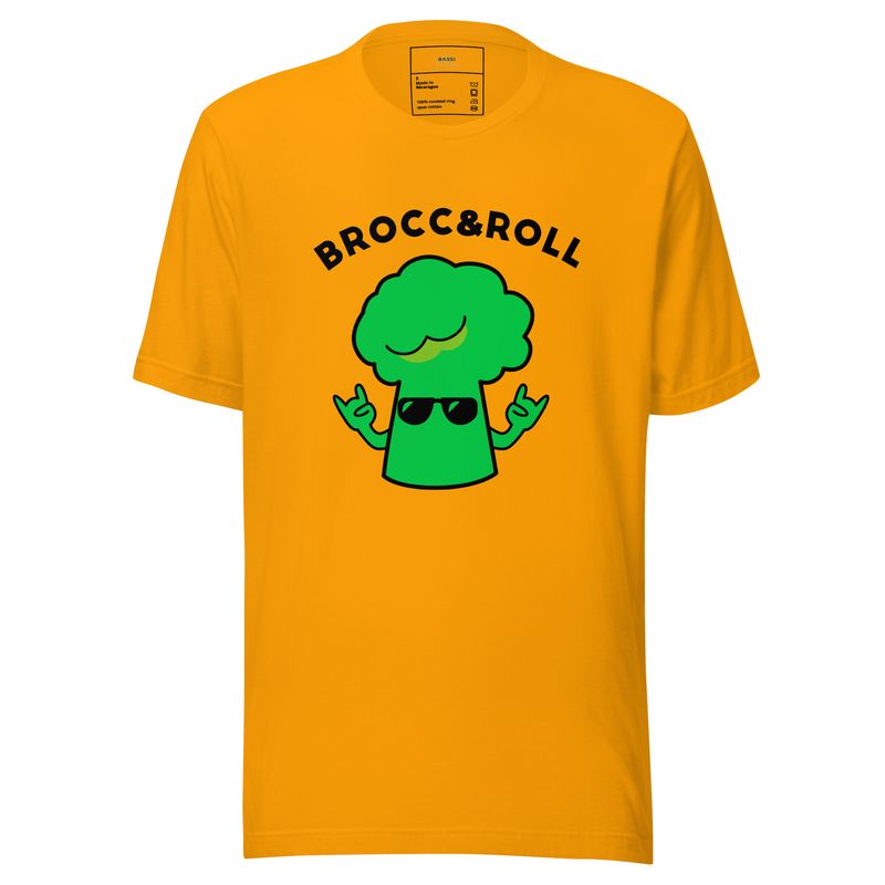 Unisex t-shirt "Brocc&Roll"