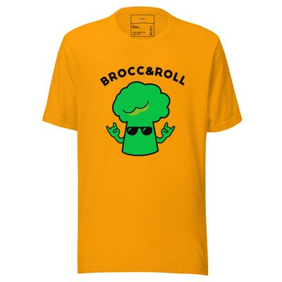 Unisex t-shirt "Brocc&Roll"