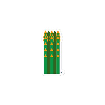 "Asparagus voilà" Sticker