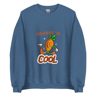 Unisex Hoodie "Orange is cool"