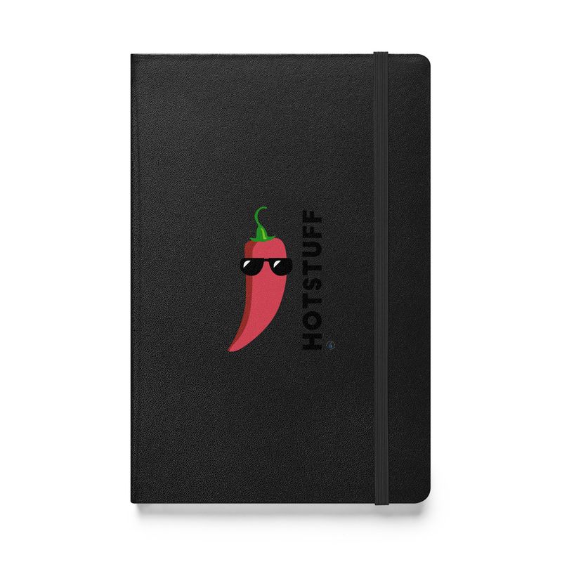 Hardcover notebook "Hot Stuff"