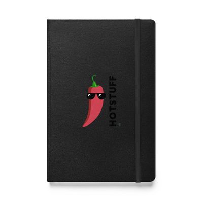 Hardcover notebook "Hot Stuff"