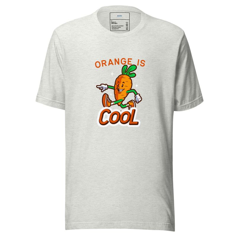 Unisex t-shirt "Orange is cool"
