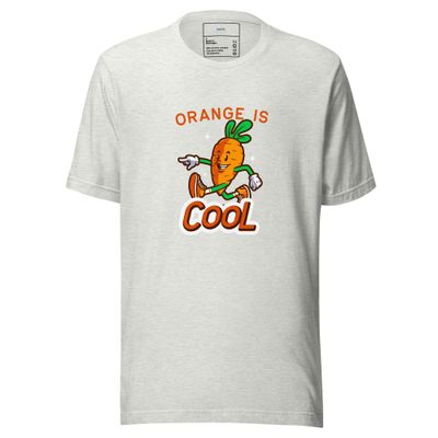 Unisex t-shirt "Orange is cool"