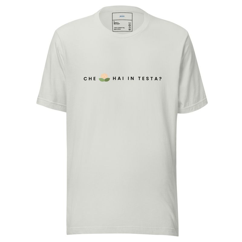 Unisex t-Shirt "What's on your mind?" (Cabbage version)