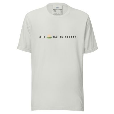 Unisex t-Shirt "What's on your mind?" (Cabbage version)