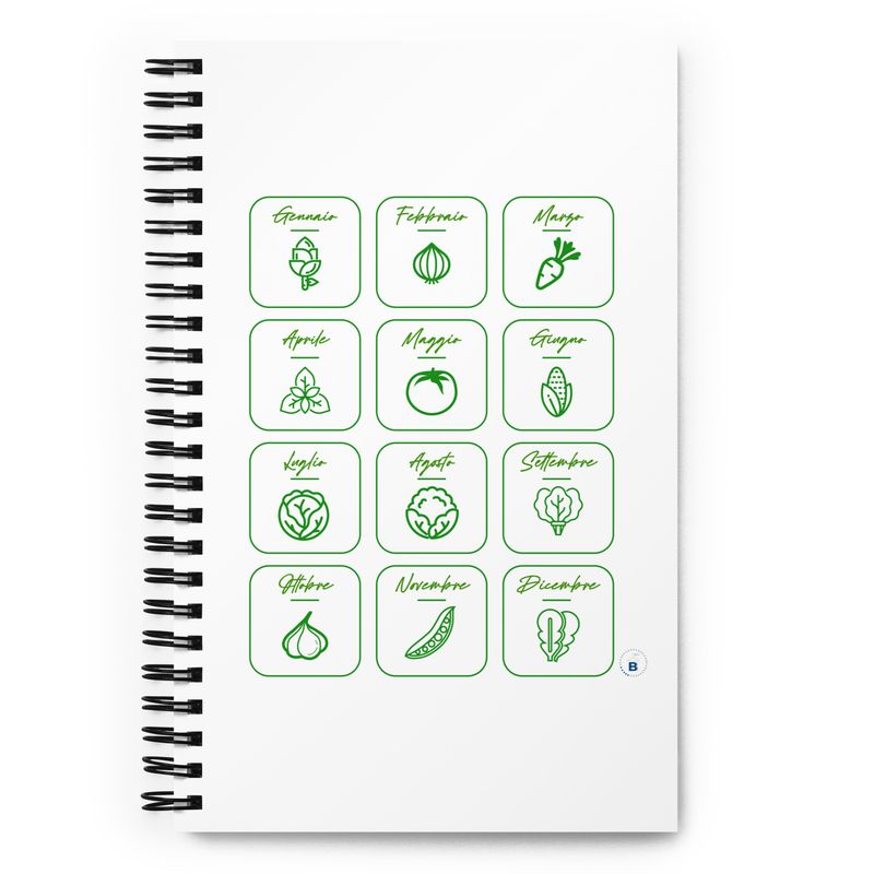 Spiral Notebook "Sow Calendar"
