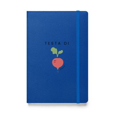 Hardcover Notebook "Testa di Rapa"