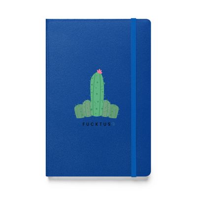 Hardcover Notebook "Fucktus"