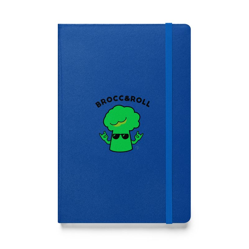 Hardcover Notebook "Brocc&Roll"