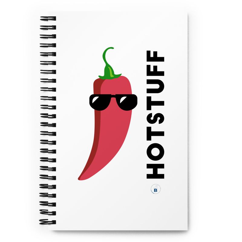 Spiral Notebook "Hot Stuff"